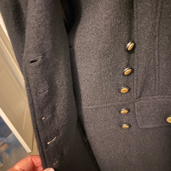 Cache Fitted Coat Black M - Picture 6 of 15